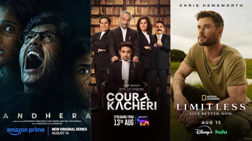 OTT Releases This Week (August 11 - 17): Saare Jahan se Accha, Andhera, Tehran, Alien: Earth, and More