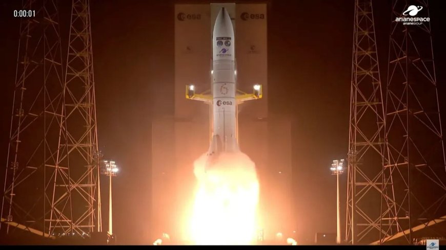 Ariane 6 Launches Metop-SGA1 Weather Satellite into Polar Orbit