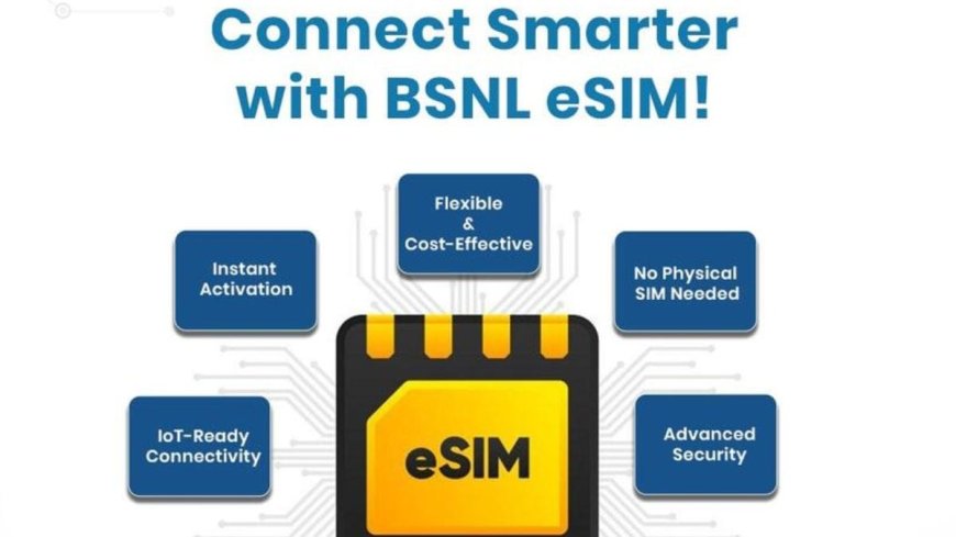 BSNL Launches e-SIM Service in Tamil Nadu Circle; Pan-India Expansion to Follow Soon