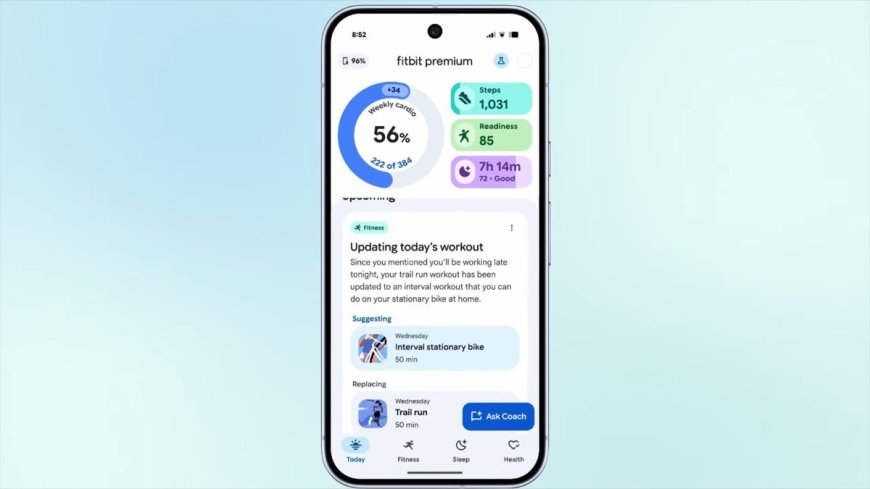 Google Announces Gemini-Powered Health Coach With Personalised Insights for Pixel Watch, Fitbit Trackers