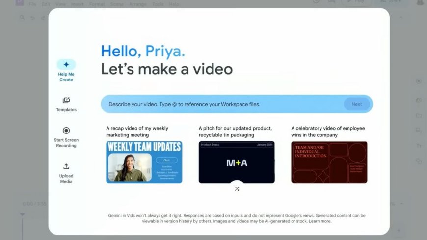 Google Vids Is Now Free for Everyone: Here's How to Use It
