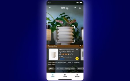 Amazon Launches AI-Powered Lens Live Feature With Ability to Scan Products, Show Real-Time Matches