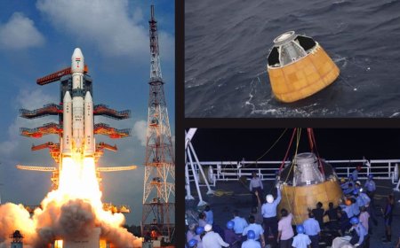 ISRO Tests Parachutes for Gaganyaan Crew Module in Key Rocket-Sled Trial