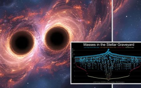 Astronomers Discover Stellar Graveyard Filled With Black Hole and Neutron Star Collisions