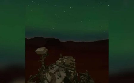 Researchers Develop Method to Predict Rare Green Auroral Events on Mars