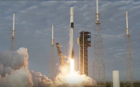 SpaceX Launches 28 Starlink Satellites on Falcon 9, Booster Lands Safely