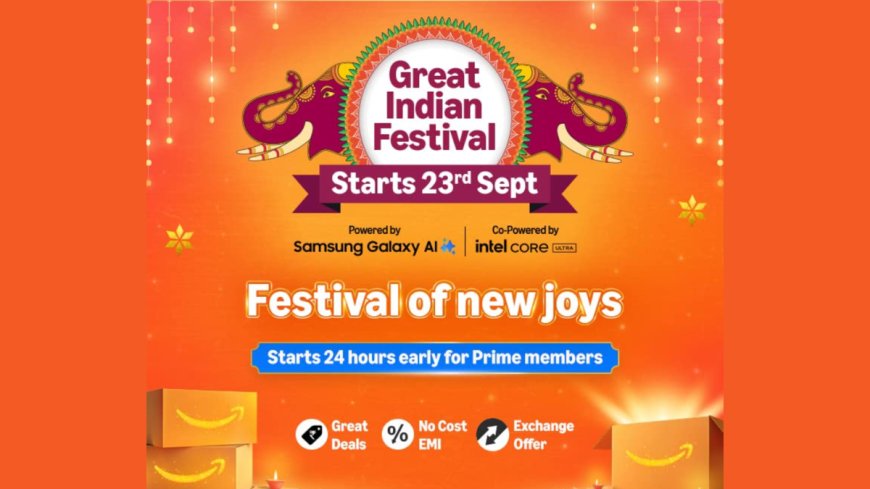 Amazon Great Indian Festival Sale 2025 Date Announced; Deals on Smartphones, Laptops From Samsung, Dell, Asus, and More Teased