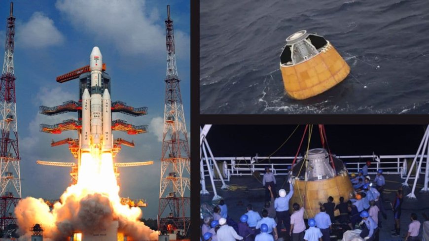ISRO Tests Parachutes for Gaganyaan Crew Module in Key Rocket-Sled Trial