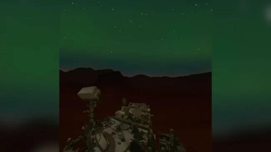Researchers Develop Method to Predict Rare Green Auroral Events on Mars