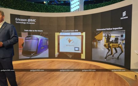 IMC 2025: Ericsson Showcases AI-Powered Robotic Dog That Inspects Automated Railcars