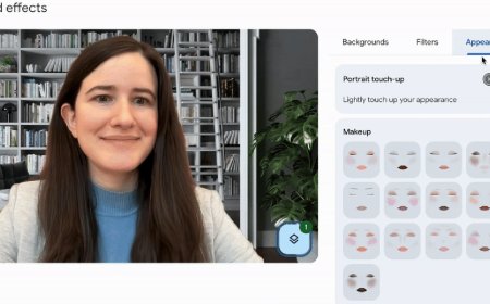 Google Meet Now Lets You Apply AI-Powered Makeup Effects During Video Calls