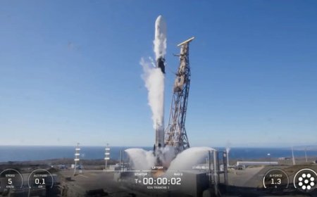 SpaceX Launches 21 Satellites With Second Falcon 9 Launch Of The Year