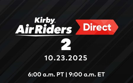 Nintendo to Host a Second Kirby Air Riders Direct Presentation This Week