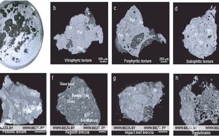 Chang’e-6 Lunar Samples Reveal Water-Rich Asteroid Fragments