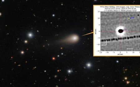 New Images of Interstellar Object 3I/ATLAS Show a Giant Jet Shooting Toward the Sun