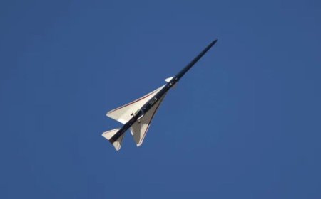 NASA’s X-59 Supersonic Jet Takes Historic First Flight, Paving Way for Quiet Supersonic Travel