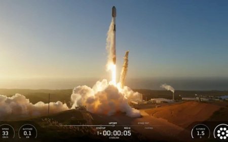 SpaceX Launches 28 Starlink Satellites, Lands Falcon 9 Booster in Pacific