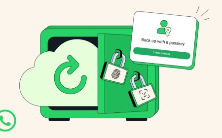 WhatsApp Announces Passkey-Encrypted Chat Backups With Biometric Authentication for Extra Security