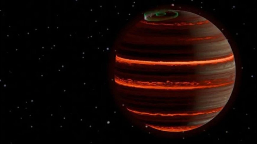JWST Delivers First-Ever Weather Report of Rogue Brown Dwarf World Glowing With Auroras