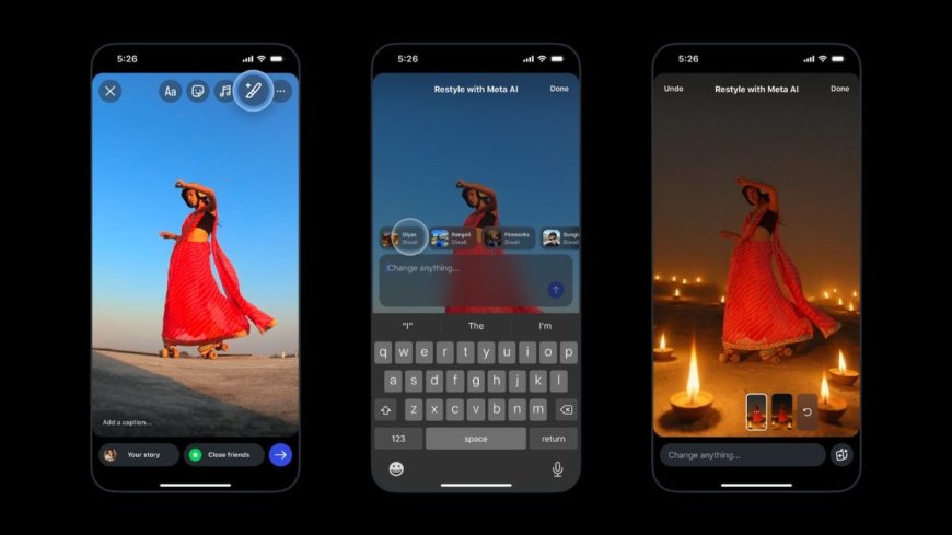 Instagram Rolls Out Diwali-Themed Meta AI-Powered Effects for Stories, Video Effects on Edits App