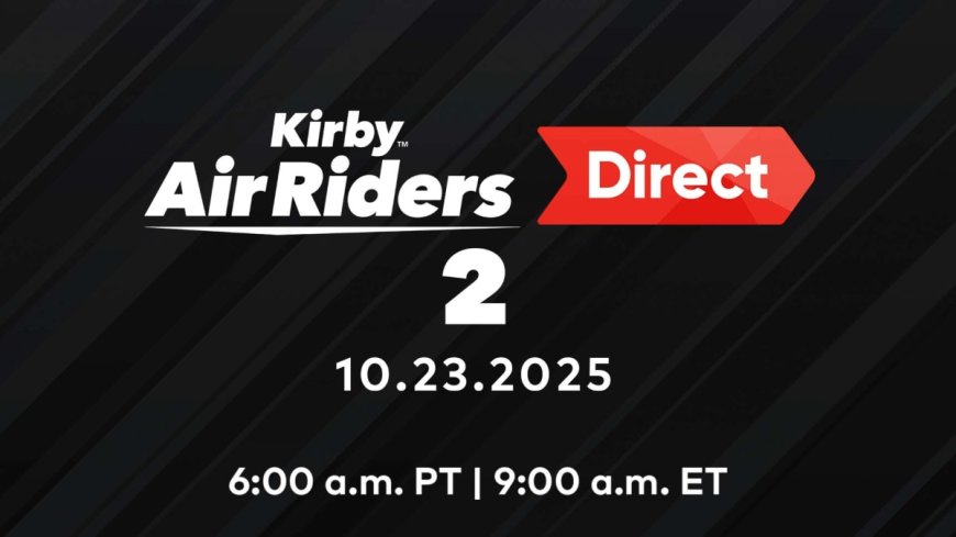 Nintendo to Host a Second Kirby Air Riders Direct Presentation This Week