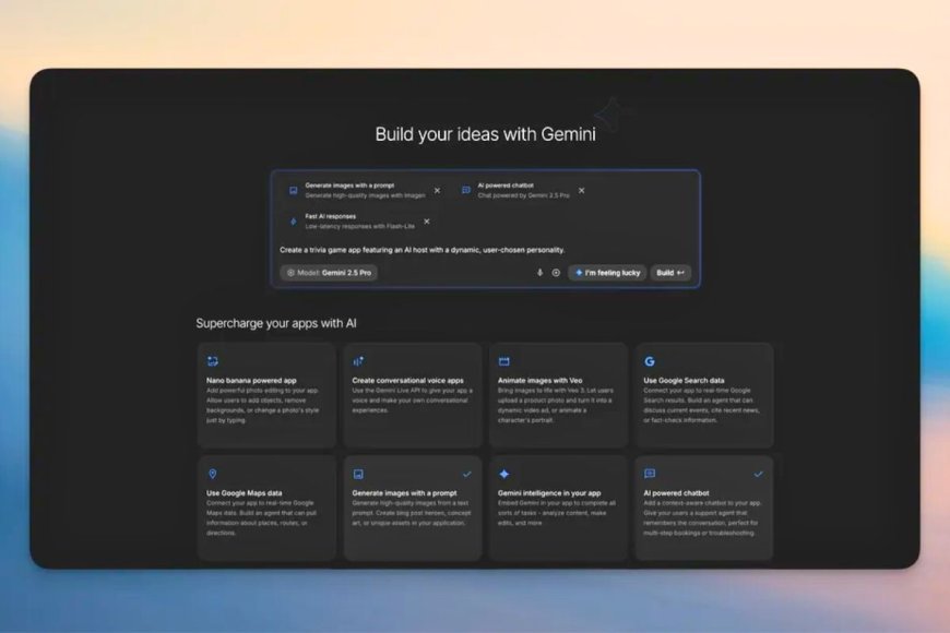 Google Introduces Vibe Coding to Its AI Studio, Lets Users Create AI Apps With Text Prompts