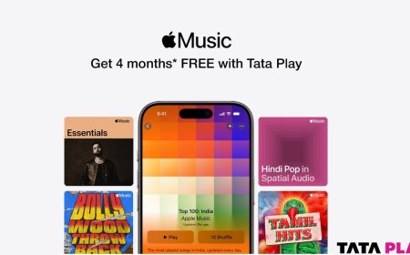 Apple Music Now Available to Tata Play Subscribers With Up to Four Months of Free Access