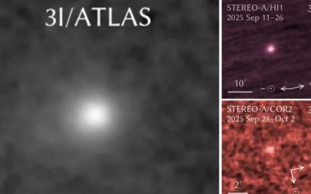 Mystery Deepens as Interstellar Comet 3I/ATLAS Brightens Unexpectedly Near the Sun