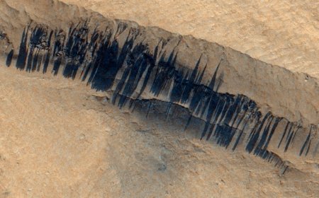 AI-Assisted Study Finds No Evidence of Liquid Water in Mars’ Seasonal Dark Streaks