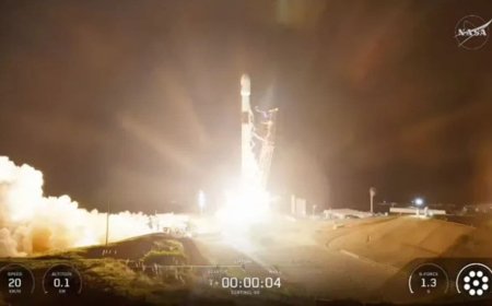 SpaceX Sends Sentinel-6B to Orbit for Precision Sea-Level Tracking
