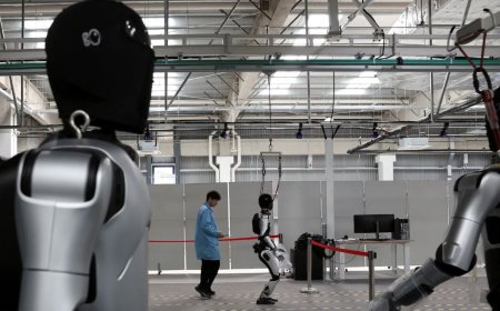 China Tests Humanoid Robots to Guide Travellers at Border Crossing