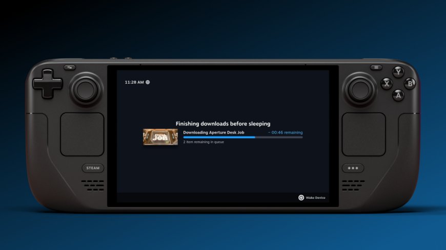 Steam Deck Gets a Display-Off Low-Power Mode for Downloads Three Years After Launch