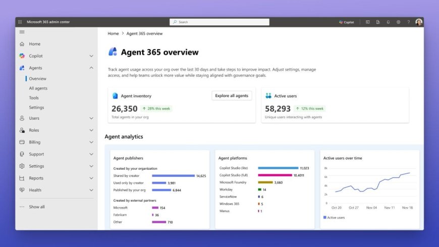 Microsoft Agent 365 Introduced, to Let Enterprises Keep Track of AI Agents