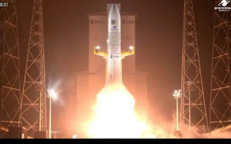 Europe’s Ariane 6 Rocket Lifts Off With First Galileo Satellites, Boosting Europe’s Navigation Network