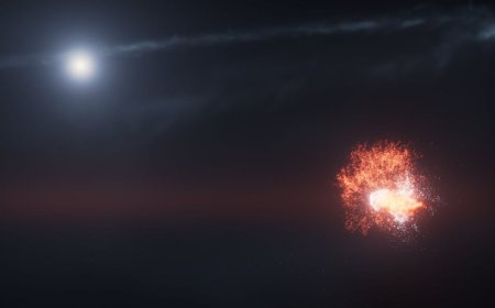 Hubble Captures Rare Collision in Nearby Planetary System, Revealing Violent Planet Formation