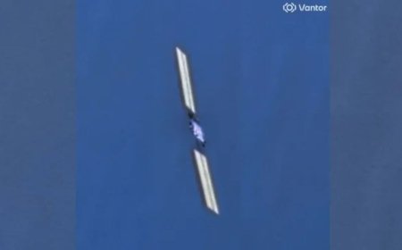 Failing Starlink Satellite Photographed in Orbit Before Fiery Reentry