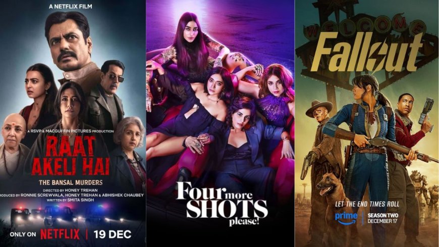 OTT Releases of the Week (Dec 15 - Dec 21): Thamma, Mrs Deshpande, Raat Akeli Hai: The Bansal Murders, Fallout Season 2, and More