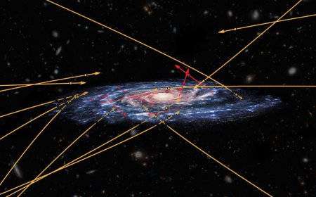 Runaway Stars Help Astronomers Trace Dark Matter Distribution Across the Milky Way Galaxy