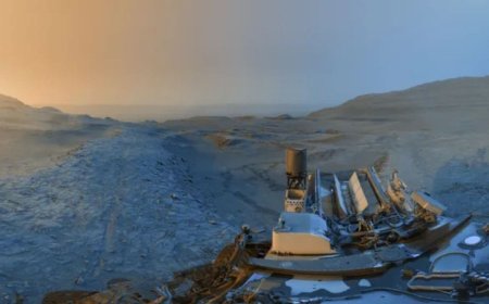 NASA’s Curiosity Rover Sends Stunning New Panorama From High on Mount Sharp on Mars
