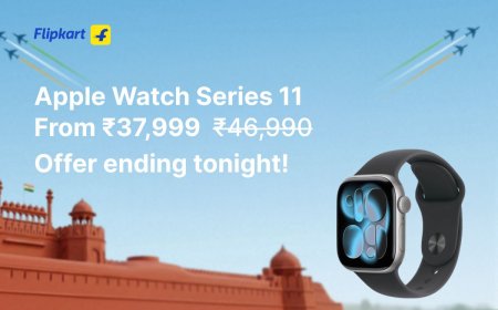 Flipkart Republic Day Sale: Apple Watch Series 11 Gets Its First-Ever Price Drop in India