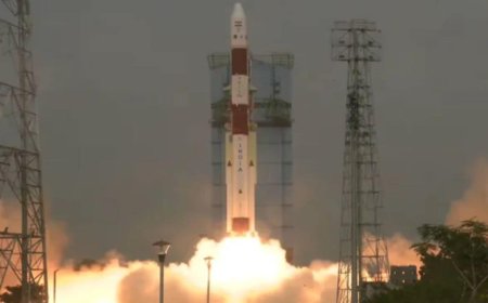 ISRO’s PSLV Suffers Second Failure as Third-Stage Glitch Sends Rocket Off Course