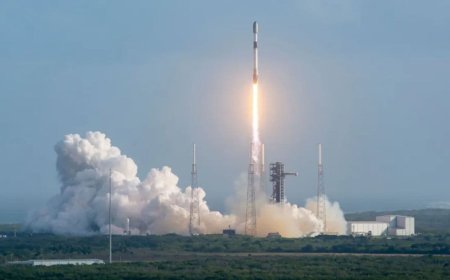 SpaceX Launches 29 New Starlink Satellites as Reused Falcon 9 Booster Ties Flight Record