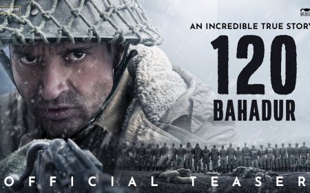 120 Bahadur Now Streaming Online: A Tribute to the Battle of Rezang La Starring Farhan Akhtar