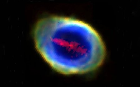 Astronomers Find Massive Iron-Rich Feature Lurking Under the Ring Nebula