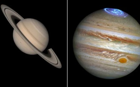 Scientists Reveal Why Jupiter and Saturn’s Polar Weather Looks So Different