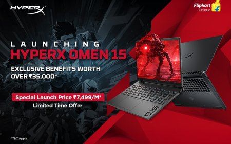 HP HyperX Omen 15 Series Debuts in India: High-Performance Gaming Meets Esports DNA
