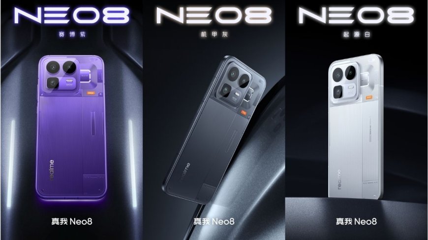 Realme Neo 8 Colour Options and RGB Design Teased Ahead of China Launch