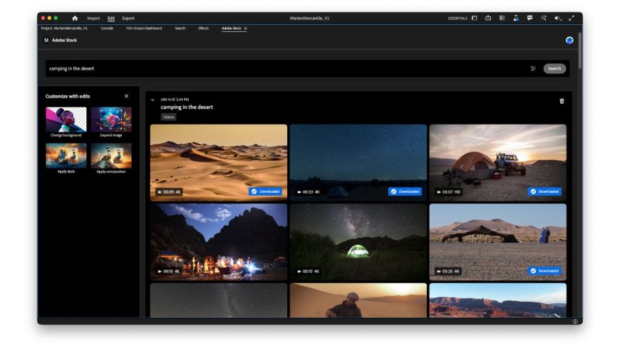 Adobe Premiere Integrated With AI-Powered Firefly Platform; New After Effects Features Rolling Out