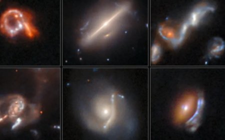 AI Identifies More Than 1,300 Unusual Objects in Hubble Space Telescope Images