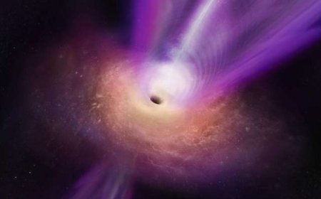 Astronomers Capture First Detailed View of Hot Gas Swirling Around Black Holes